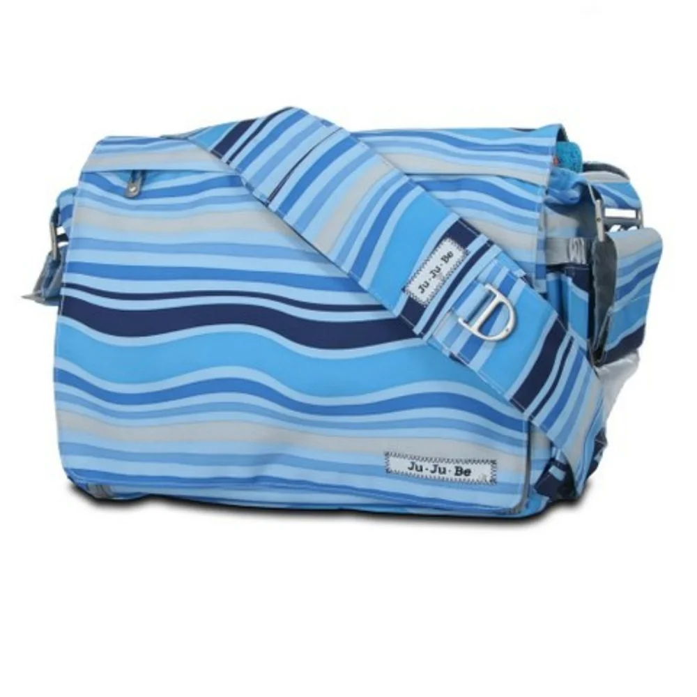 Jujube Classic Messenger Be All Diaper Bag with Changing Pad Cloud Break